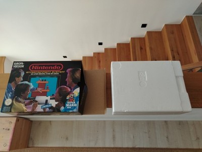 Nintendo Entertainment System NES Konsole komplett OVP und MARIO BROS CIB TOP