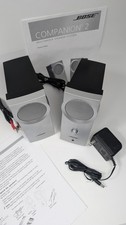 Bose Companion 2 Multimedia Speaker System with Adapter And Cables, Tested