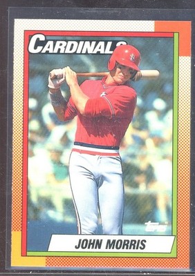 John Morris 1990 Topps Tiffany #383 
