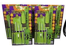 Pumpkin Pro 20pc Family Pumpkin Carving Kit with Stencils/Carvers/Scoops-5 Boxes