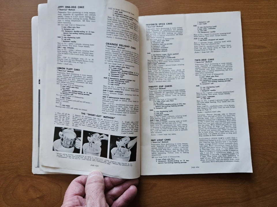 1950 How To Get The Most Out Of Your Sunbeam Mixmaster Recipes & Instructions - Image 4 of 4