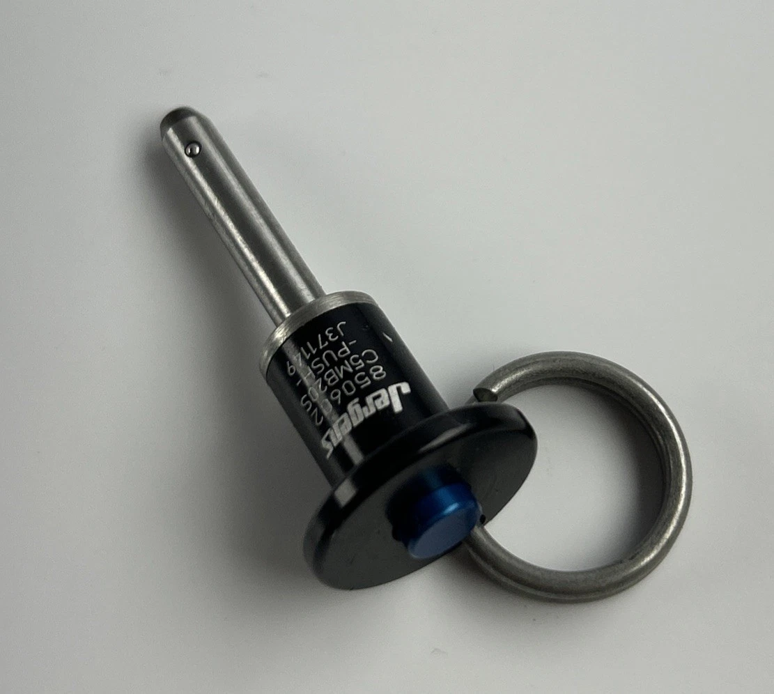 Jergens 850602 Quick Release Pin 5mm Button Handle Stainless Steel Aluminum photo 4