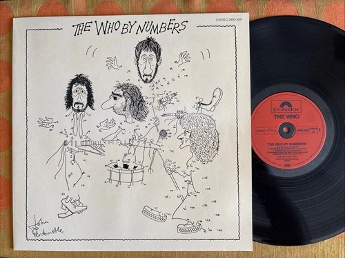 The Who By Numbers NM  Vintage German Vinyl LP