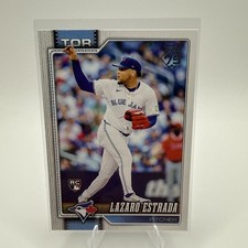 LAZARO ESTRADA 2026 TOPPS BASE ROOKIE TORONTO BLUE JAYS RC #299 C