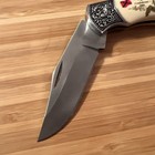 Robert E Lee Confederate State of America Collectors  Folding Knife 8” Opened — photo 6