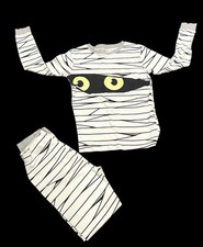 Carters Mummy With Yellow Eyes Pajamas For Kids Size 12