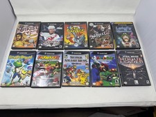 10 Nintendo GameCube Cases & Manuals NO DISCS...
