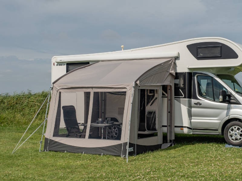 2026 Telta Pace 260 Lightweight Poled Caravan / Motorhome Porch Awning