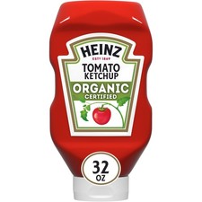 Heinz Organic Tomato Ketchup, 32 oz Bottle 2 ...