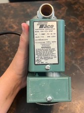 Taco Cartridge Circulator Hot Water Recirculation System