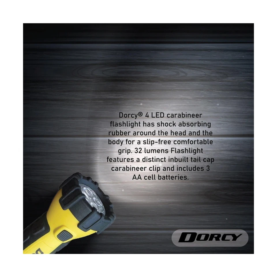 Linterna Flotante Amarilla Dorcy 150 Lúmenes - Paquete de 2 Envío Rápido Foto 4 de 4