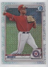 2020 Bowman Draft Chrome Mojo Refractor Sammy Infante #BD-48 0w47