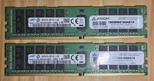 32GB 2 x 16GB Samsung 16GB 2Rx4 PC4-2133P-RA1-11-DC0 M393A2G40EB1-CPB0Q S 1609