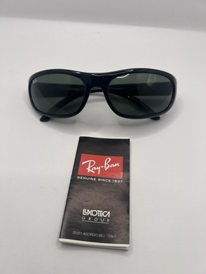 Ray-Ban RB4033 601S48 60mm Rectangular Polarized Sunglasses - Black With Case