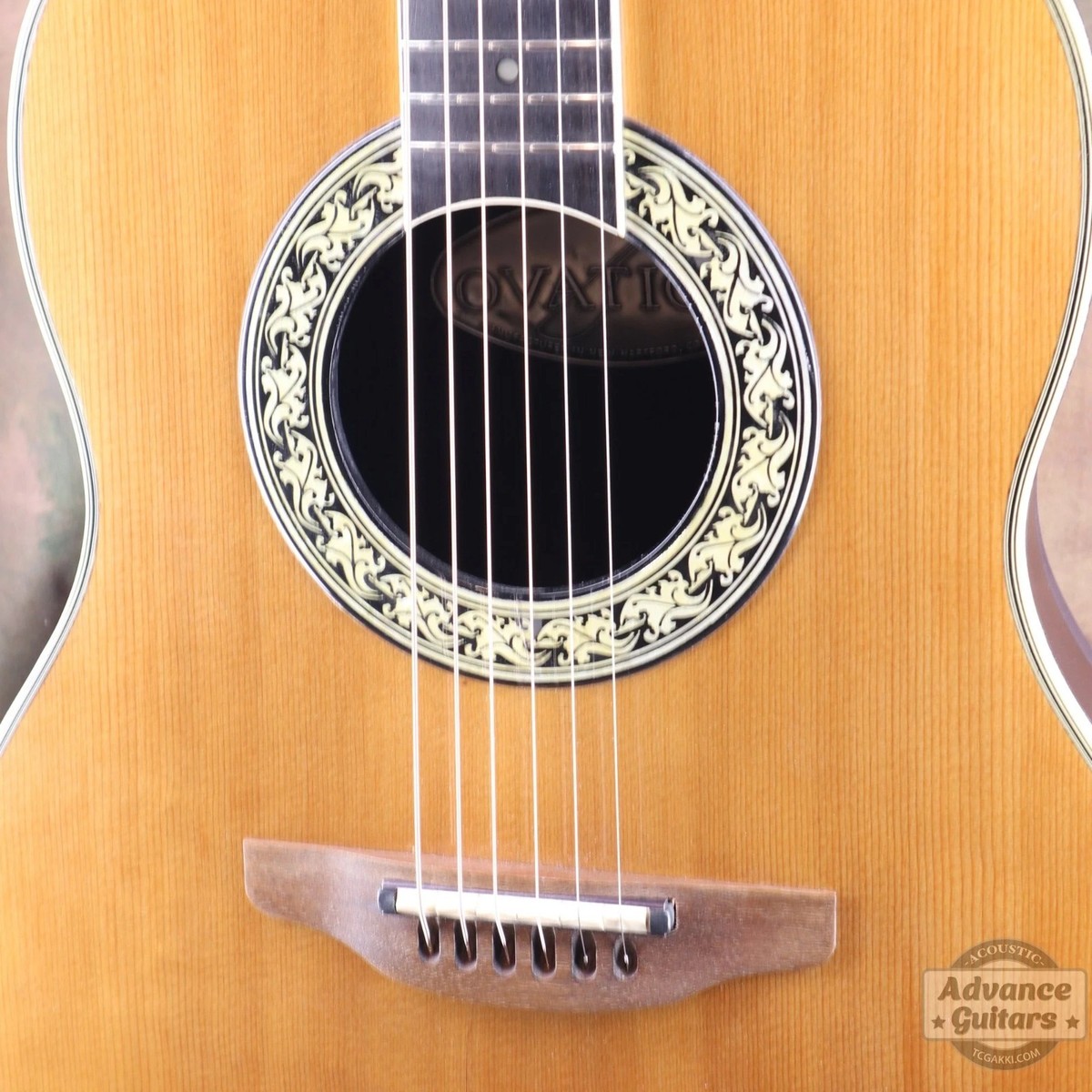 Ovation 1627-4 GLEN CAMPBELL 1977~1978 Natural Original Hard Shell