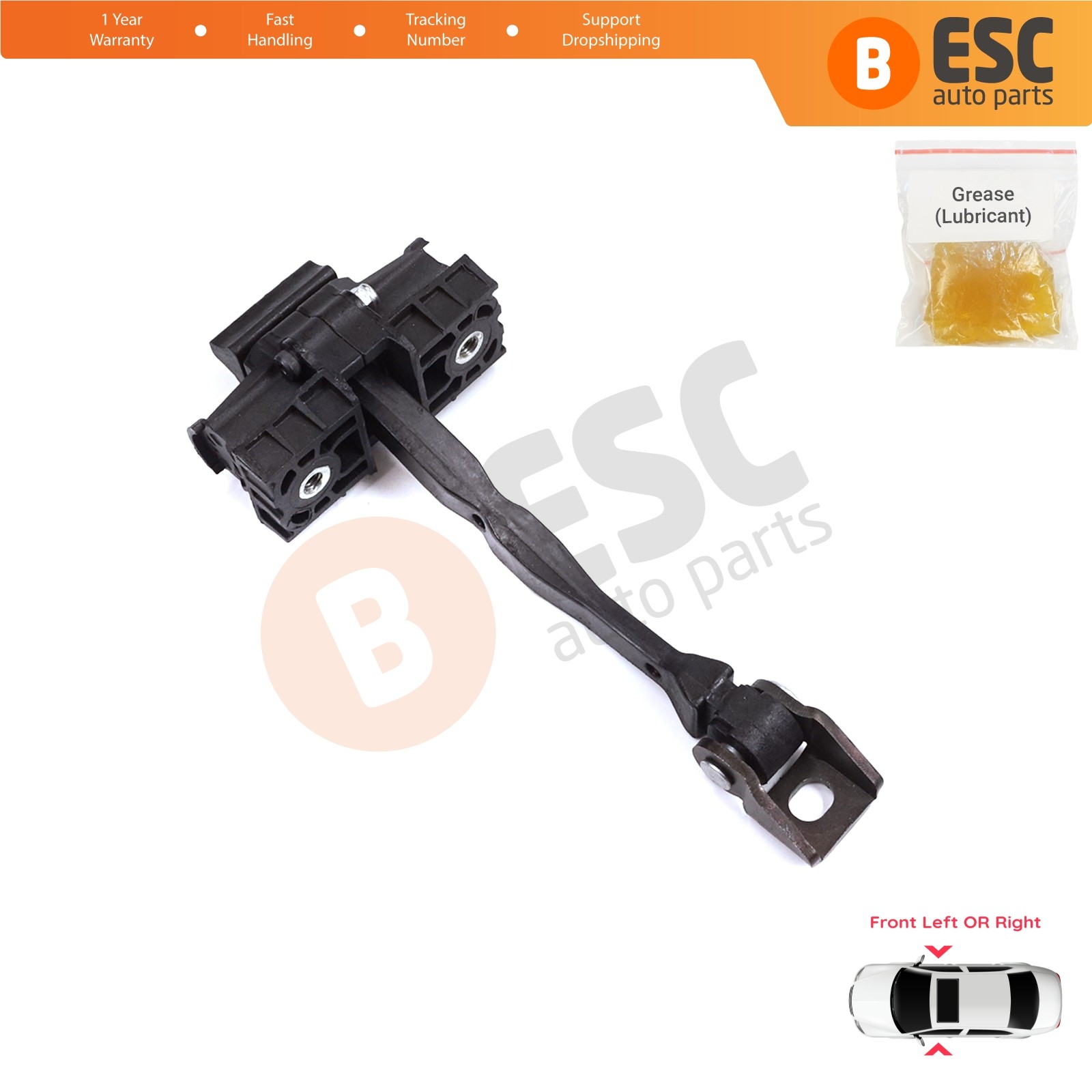 Front Door Stop Check Assy Limiter for Seat Ibiza MK5 V 6F KJ1 Arona KJ 2017-On