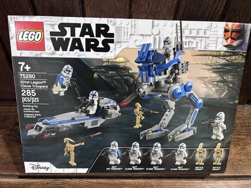 Lego Star Wars #75280 501st Legion Clone Troopers Brand New Sealed Retired