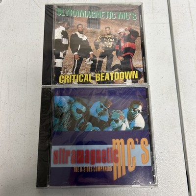 Ultramagnetic MC s 2 CD Lot! B Side Companion, Critical Beatdown