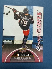 2021-22 Upper Deck UD Canvas Yegor Chinakhov Columbus Blue Jackets #C237