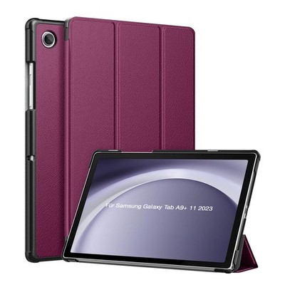 Tablet Schutzhülle für Samsung Galaxy Tab A9+ Plus 11 Klapphülle Cover Case Lila