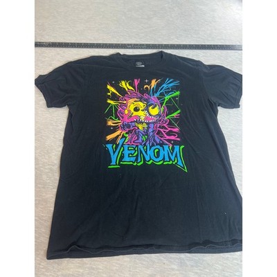official Funko POP! Marvel: Venom Black Light T-Shirt size Large