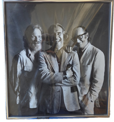 Paul Desmond Gerry Mulligan Dave Brubeck Quartet 14x15.5'' Vintage Framed Photo