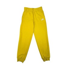 Nike Sportswear Club Fleece Yellow White Joggers FD3008-726 Youth Sizes M - XL