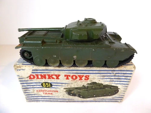 Dinky Toys #651 'CENTURION TANK' - 1:60 Vintage Diecast Excellent BOXED!