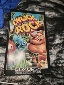 Chuck Rock Sega Cd Complete In Worn Box