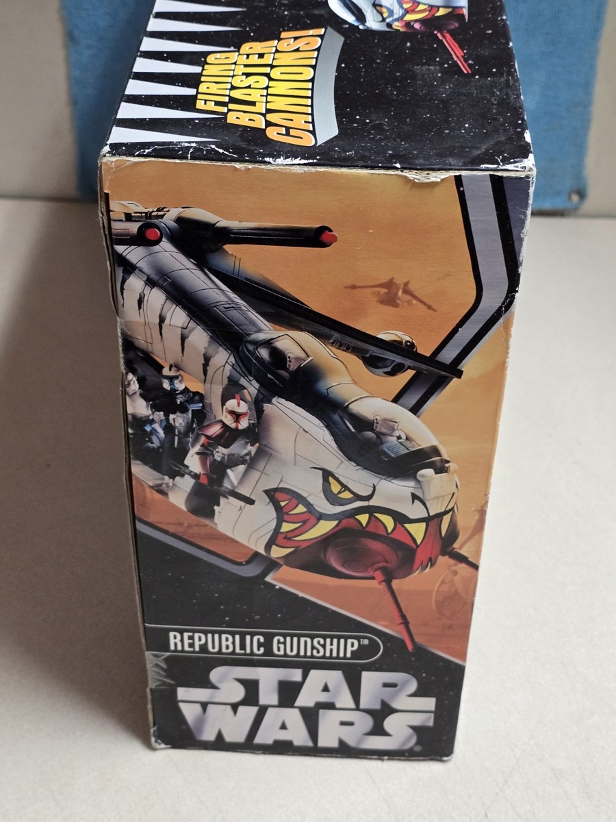 スターウォーズ リパブリック ガンシップ タイガーシャーク セット Star Wars Tiger Shark Republic Gunship First Setup - YouTube