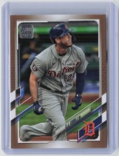 2021 Topps #504 C.J. Cron Gold #/2021