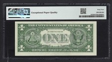 United States-Silver Certificate 1 Dollar 1957 Fr#1619 (BA Block) UNC Grade 64