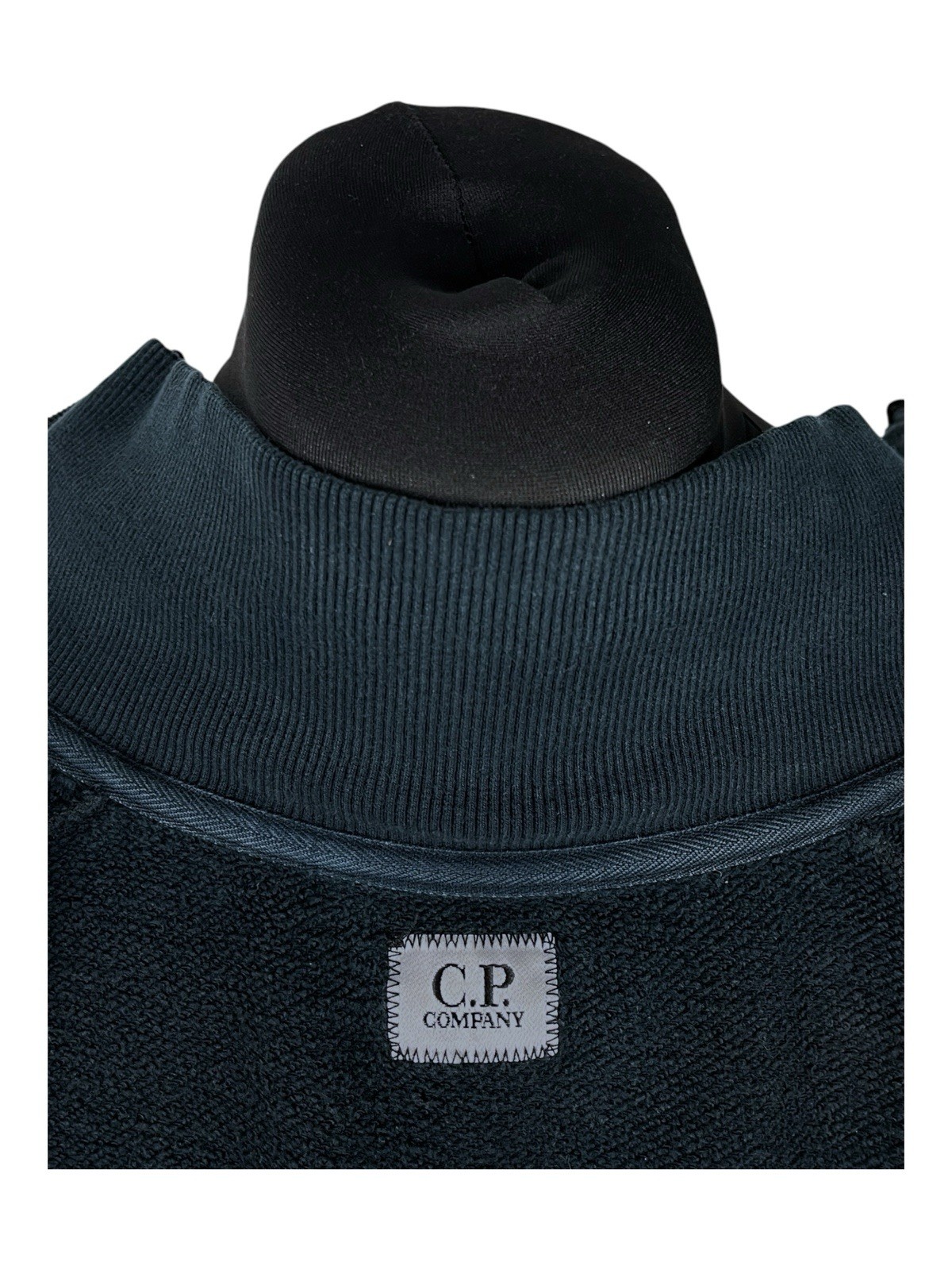 C.P. Company Jumper Zip L Blue Authentic Men Archival Luxury Preloved CP VIP image 9