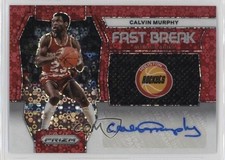 2023-24 Panini Prizm Fast Break Red 67/99 Calvin Murphy #FB-CMH Auto HOF 0ud4