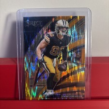 2025 Panini Select - Club Level Jimmy Graham #249 Orange Shock Prizm /399