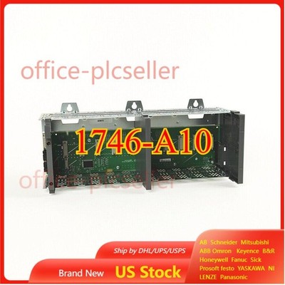 NEW AB Factory Sealed 1746-A10 SLC-500 PLC Chassis/Rack10 Slots Module 1746A10