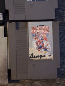 Nintendo NES Games Lot - 6 Games - Blades Of Steel, Top Gun, Arch Rivals -Tested