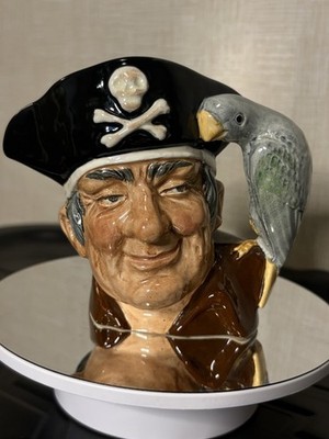 ROYAL DOULTON TOBY KRUG LONG JOHN SILBER D6386.