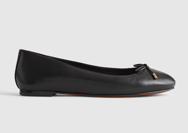 Madewell The Hester Flat True Black NEW