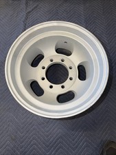 16.5x9.75 Slotted Aluminum Western Wheel 16.5 8x6.5 Pattern Vintage Ford Chevy 16.5x9.75 Slotted Aluminum Western Wheel 16.5 8x6.5 Pattern Vintage Ford Chevy