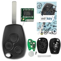 Funk SchlüSsel VA6 434MHZ FüR Renault Symbol III Trafic III X82 Fernbedienung