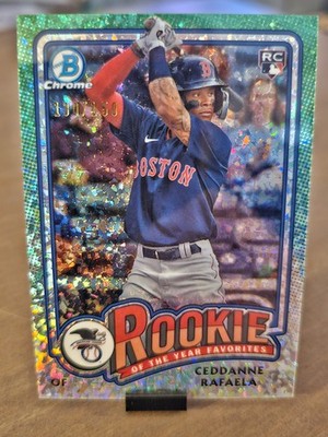 2024 Bowman Rookie Of  The Year Favorites Ceddanne Rafaela /150