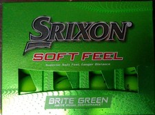 Image of Srixon Soft Feel BRITE Balls (12)