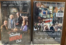 The Thursday Murder Club (2025) DVD, Brand New, Sealed