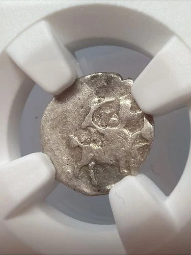 RUSSIA Infamous Tsar Ivan IV “The Terrible” 1547-1584 SILVER KOPEK Coin NGC VF35