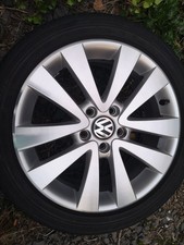 1x Alufelge 17 Zoll 7.0" 5x112 54ET 5K0601025R VW Golf Vi Rim Wheel