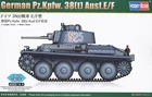 HOBBY BOSS 82956 1/72 German Pz.Kpfw. 38(t) Ausf.E/F Plastic Model Kit