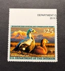 WTDstamps - #RW92 2025 - US Federal Duck Stamp **ADAM GRIMM**  Mint OG NH -