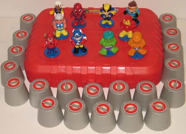 2005 Marvel Spider-Man and Friends 3D Memory Match up Game Superhero Figures | eBay