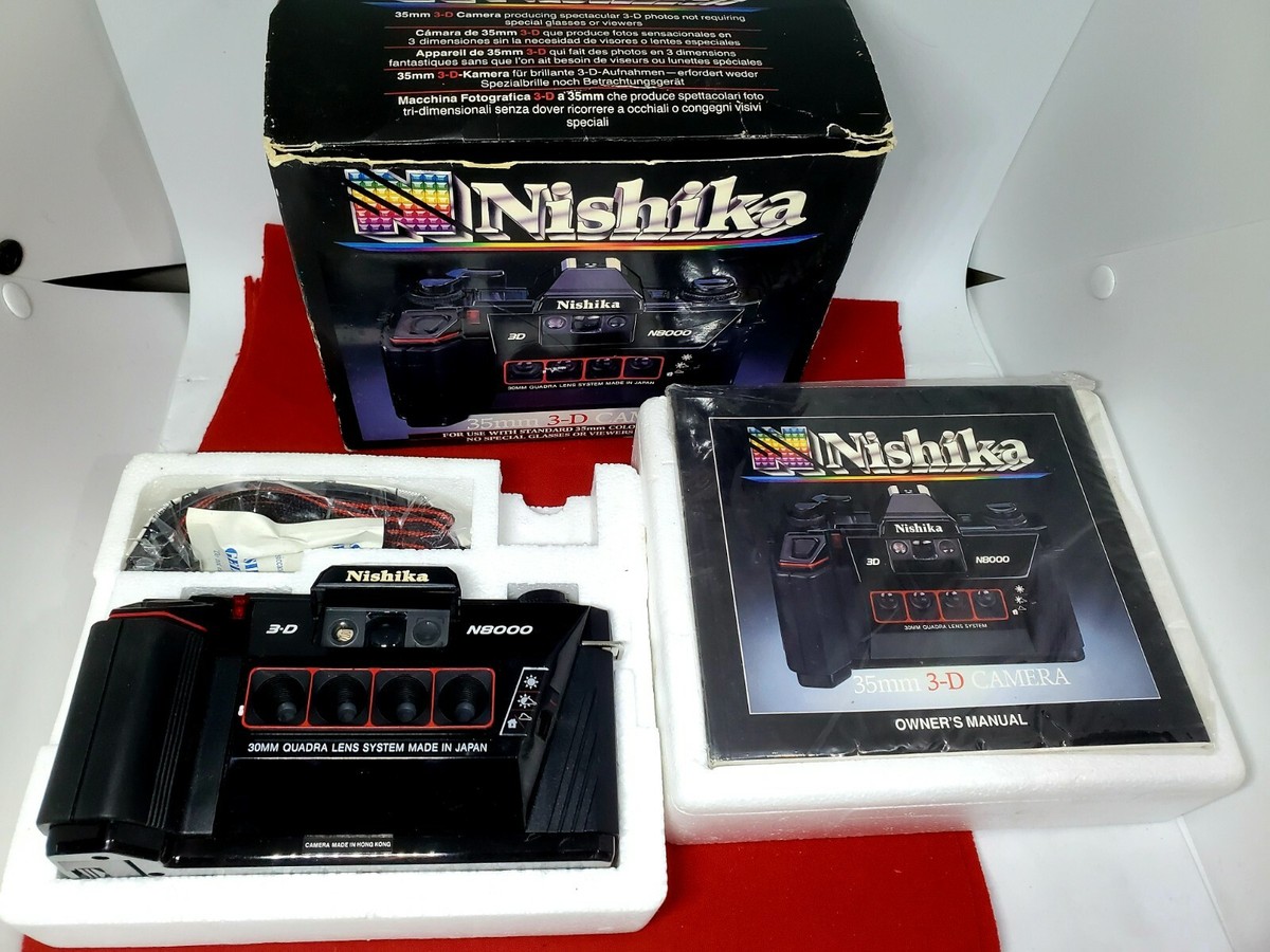 【美品】Nishika N8000 3-D ニシカ　ステレオカメラ 003 Nishika 3-D N8000 Camera: Review – The Stereoscopy Blog
